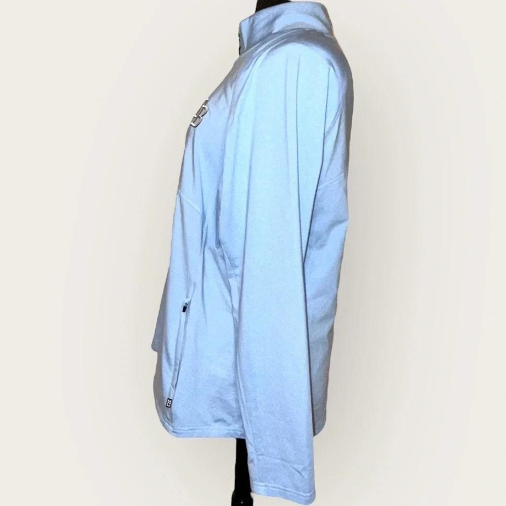 CUTTER & BUCK Tampa Bay Rays Women's Raglan Full-Zip Jacket - Light Blue XXXL